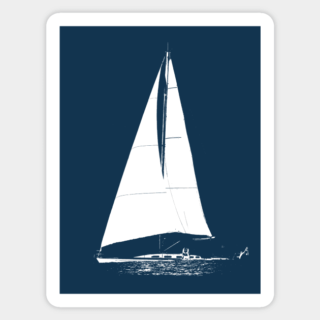 Sailboat Sticker by AKdesign